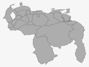 Anzoátegui - Map Of Venezuela Transparent #2279609