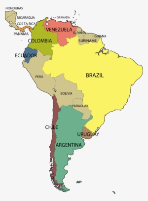 Sudamérica - Mapa Donde Esta Ecuador #2279810