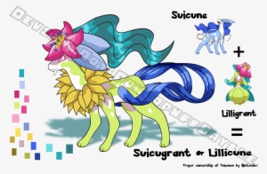 Suicune Lilligrant = - Pokemon Lilligant #2280571