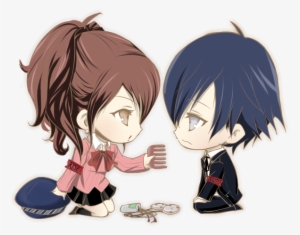It Minato And Yukari Cosplaying As Rise And Naoto On - Minato And Naoto #2281463