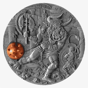 Silver Numismatic Minotaur - Silver Coin #2281796