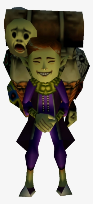 Mask Seller, Majoras Mask Masked Man, Comic Con Cosplay, - Happy Mask Salesman Png #2281885