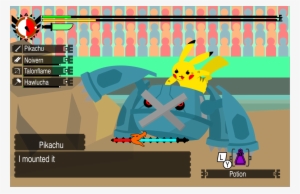 Fluffpikachu Mounting A Metagross - Kalos #2282155