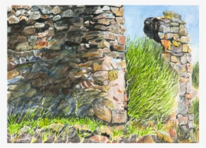 Golden Ruins - Stone Wall #2282399