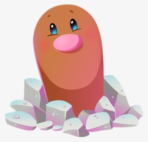 #050 Diglett By Kuitsuku - Pokemon That Looks Like Hot Dog #2282442