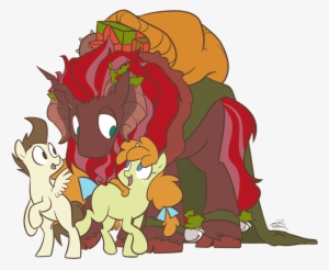 Egophiliac, Bow, Colt, Female, Filly, Hair Bow, King - Cartoon #2282570