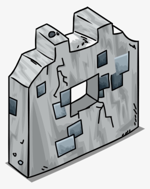 Stone Wall Ruins Sprite 005 - Stone Wall #2283199