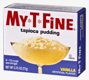 My*t*fine Vanilla Tapioca Cooked Pudding - My T Fine Pudding & Pie Filling, Vanilla - 2.75 #2283738