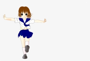 How To Set Use Brunette School Girl Clipart #2283785