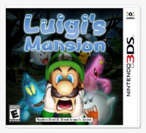 Luigi's Mansion - Luigi's Mansion 3ds Box Art #2284077
