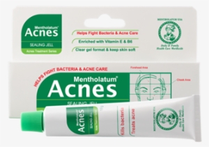 This Gel Like Texture Claims To Treat Acne By Killing - Mentholatum Acnes Clear & Whitening Facial Wash #2284829