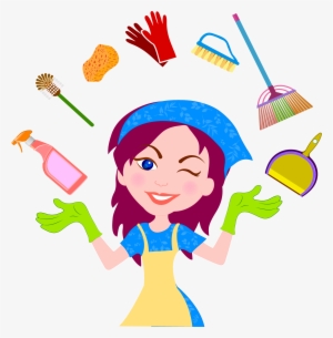 Cleaner Maid Service Cleaning Housekeeping - Housekeeper Maid Cartoon ...