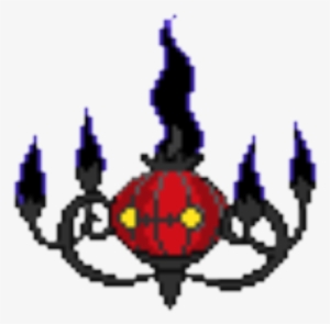 Demonic Chandelure - Pixel Art Excel Pokemon #2285007