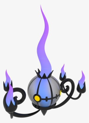 [[ I Made A Chandelure For My 3d Design Final - Portable Network Graphics #2285106