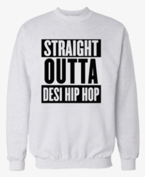 Свитшот Straight Outta Compton - Straight Outta Desi Hip Hop #2285277