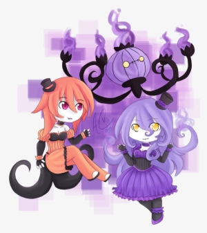 My Two Chandelure Gijinkas - Cartoon #2285497