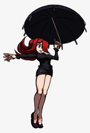 Skullgirls Wiki Manga Clothes, Game Concept Art, Manga - Skullgirls Parasoul Transparent #2285690
