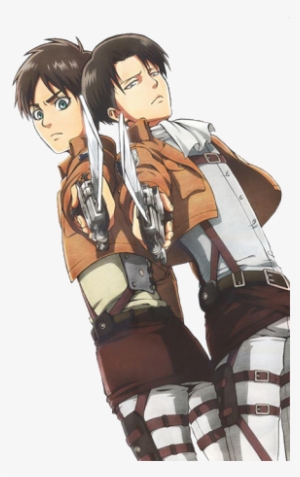 Eren & Levi Official Art - Shingeki No Kyojin Eren And Levi #2286100
