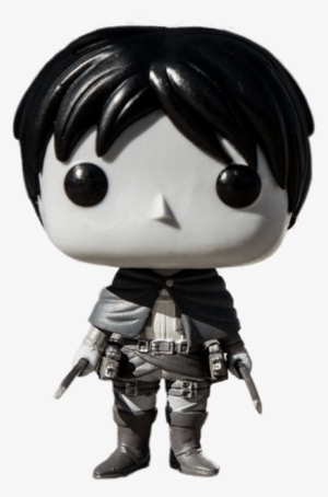 Attack On Titan - Attack On Titan Eren Jaeger Limited Edition Black And #2286423