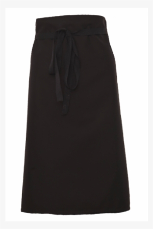 Black Apron Png - Maxi Pencil Chiffon Skirt #2286457