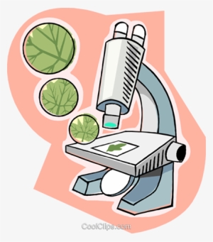 Microscope, Biology Royalty Free Vector Clip Art Illustration - Microscope With Slide Clip Art #2286578