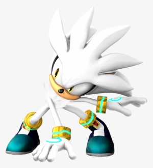 Silver The Hedgehog - Silver The Hedgehog Back - Free Transparent PNG ...