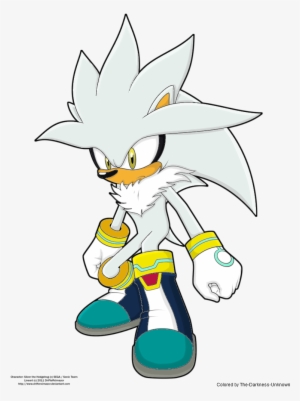 Silver The Hedgehog - Silver The Hedgehog Back - Free Transparent PNG ...