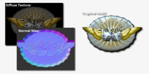 In Addition To A Diffuse Map, They Require A Normal - Cs Go Foil Sticker #2286875