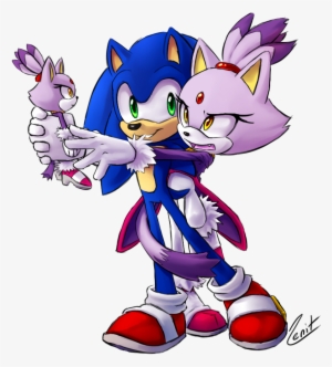 Baby Blaze The Cat And Silver The Hedgehog - Blaze The Cat Sonic The Hedgehog #2287279