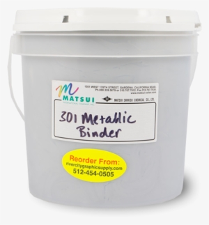 Matsui 301 Metallic Binder Water Base Screen Printing - Matsui #2288270