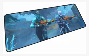 Ghoul And Skull Trooper Mousepad - Fortnite Mouse Pad #2288632