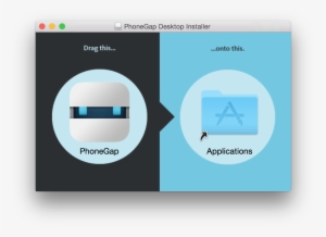 Drag And Drop The Application Into The Applications - Graphic Design #2288774