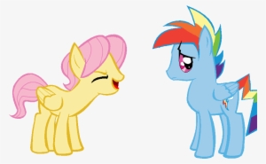 Xoxpeaceheartxox, Butterscotch, Fluttershy, Rainbow - Rainbow Blitz And Butterscotch #2289721