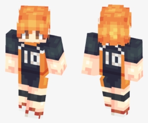 Download Hinata Haikyuu Minecraft Skin For Free Png - Koharu Hinata #2290185