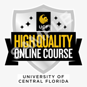 Quality Course Badge - University Of Central Florida #2290606
