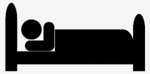 Bedroom Download Icon - Bed Silhouette #2290633