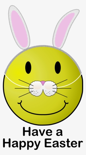 Evil Grin Smiley - Easter Bunny Smiley Face #2291513