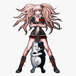 Bwkkvvf - Junko Enoshima Light Pink Ponytail Cosplay Wig Danganronpa #2291583