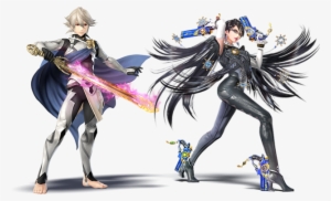 Bayonetta And Corrin Coming To Smash Bros - Super Smash Bros Bayonetta Png #2291673