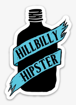 Hillbilly Hipster - Sticker - Mug #2291955