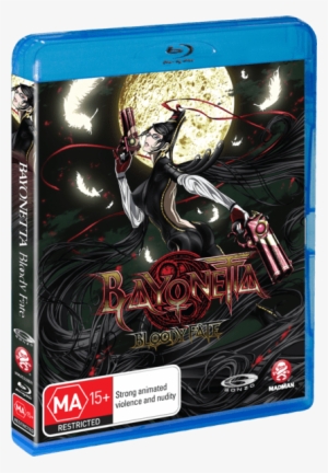 Bayonetta Bloody Fate Boxart - Bayonetta: Bloody Fate - Anime Movie Blu-ray #2292115