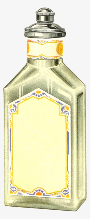 Digital Blank Label Beauty Designs Downloads - Glass Bottle #2293145