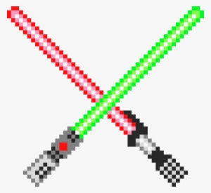 Lightsabers - Lightsaber Pixel Art Png #2293416