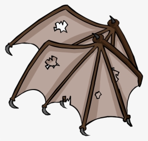 Brown Bat Wings Icon 3135 - Club Penguin Wings #2293451