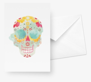 Cartão Santa Muerte De Paula Scarabelotna - Desenho De Flores Lampada #2293578