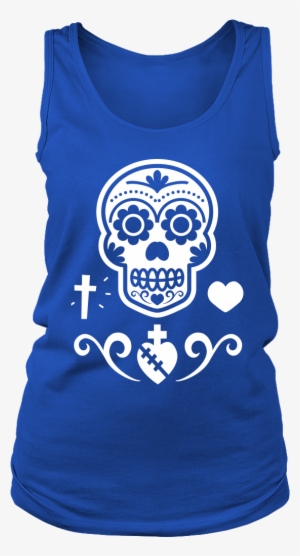 Dia De Los Muertos Tank - Granddaughter Of Vietnam Veteran #2293764