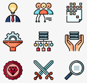 Big Data And Web Analytics - Big Data Icons #2294662