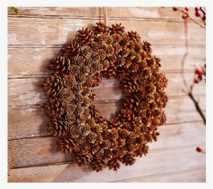 Ed On Air 14" Rustic Mixed Pinecone Wreath By Ellen #2294683