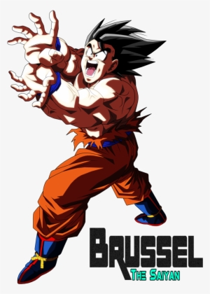 Son Goku Kamehameha By Brusselthesaiyan - Base Goku Kamehameha Png #2294956