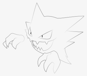 Haunter Drawing Art Picture Black And White Library - Haunter Black And White #2295221